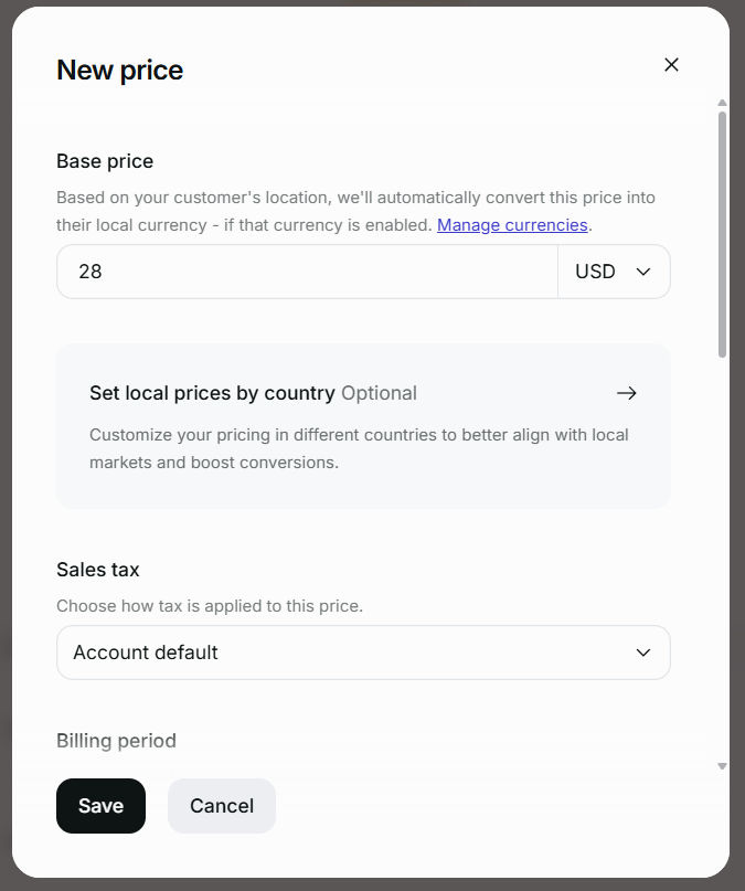 Paddle Client Token