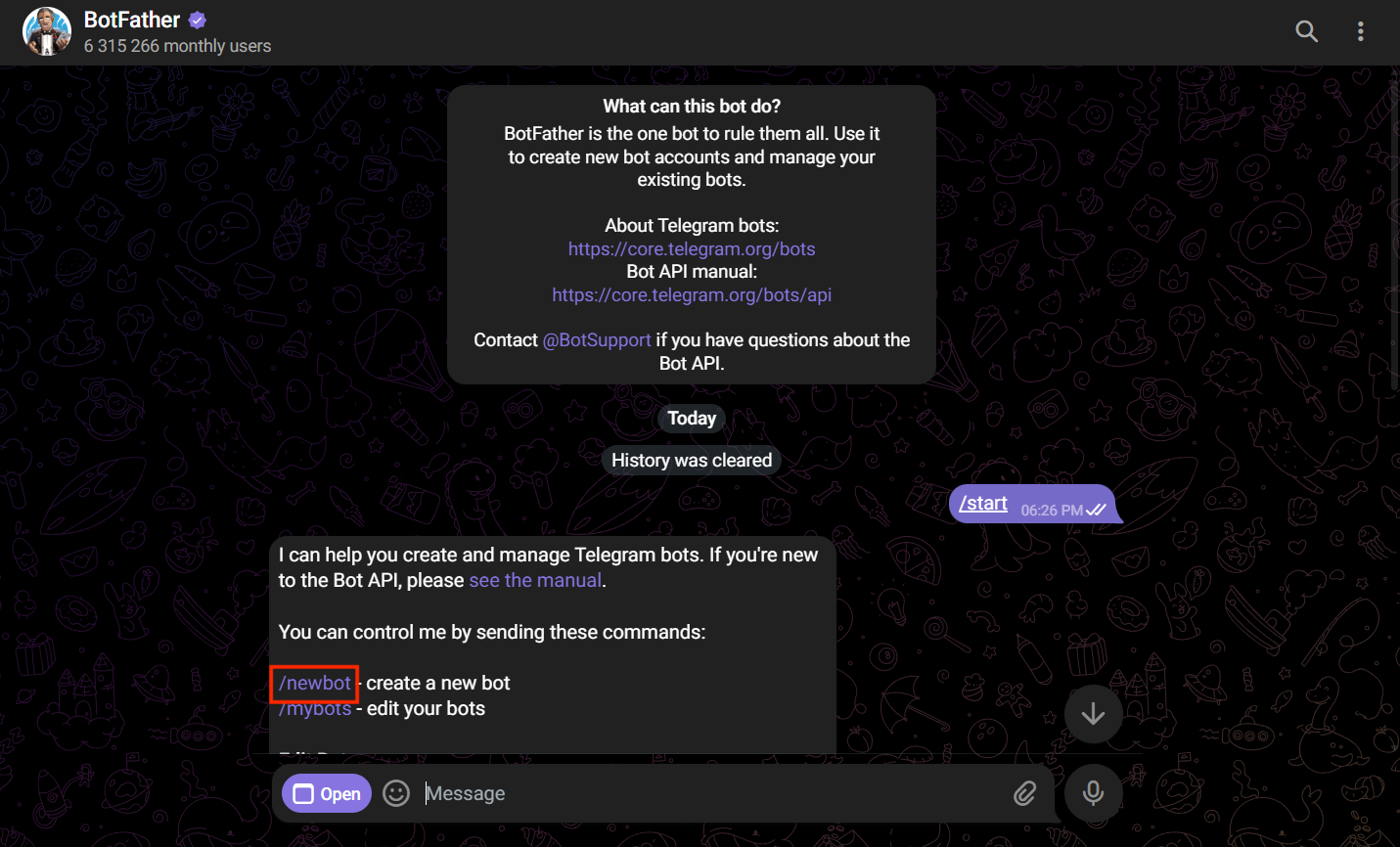 TelegramNotificationConfiguration