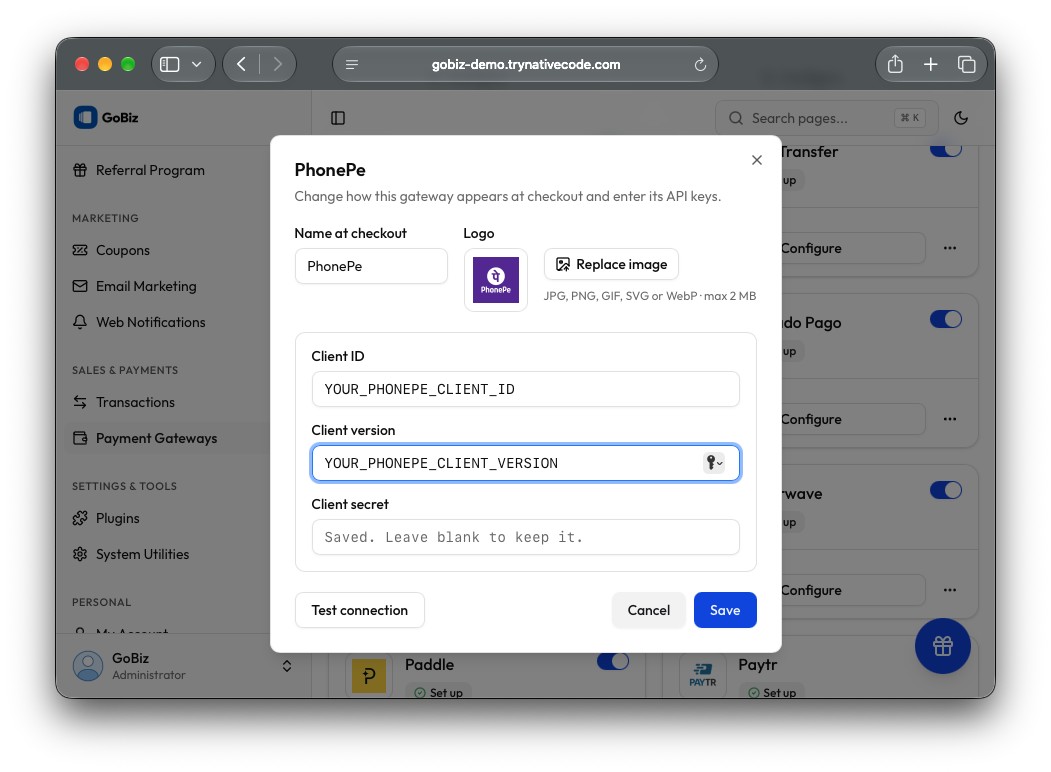 PhonePe Installation